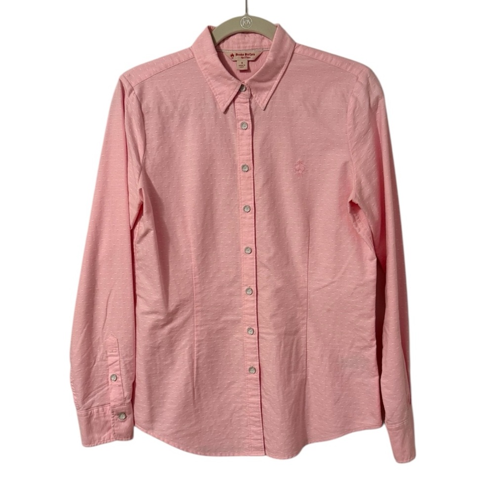 Brooks Brothers Red Fleece Pink Shirt